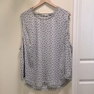 Who What Wear Cutoff Business Tank- Size 4x